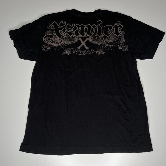 Xzavier Los Angeles Judgement Graphic T-Shirt Men’s Size M Black Vintage Style - Picture 3 of 6